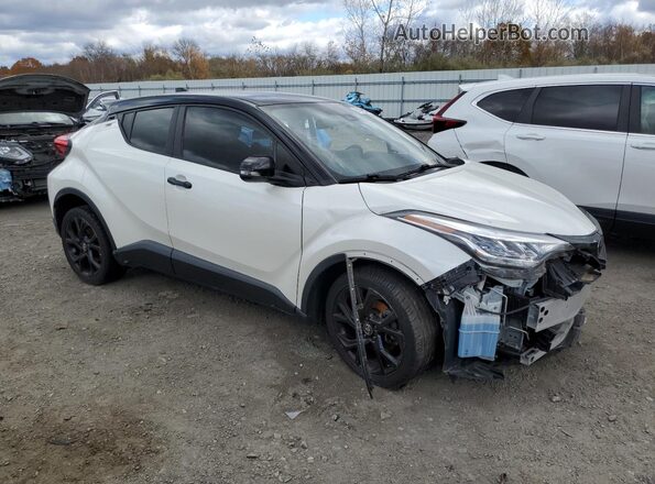 JTNKHMBX4M1123525 2021 TOYOTA C-HR Белый Передняя правая четверть