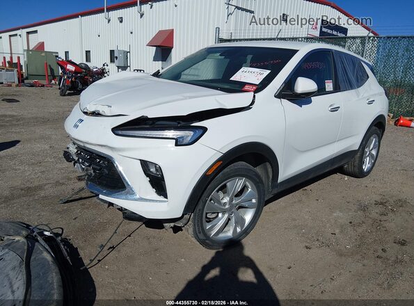 KL4AMBS26RB075123 2024 BUICK ENCORE White Передня ліва чверть