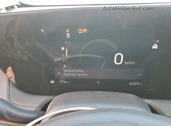 KL4AMCSL8RB207670 2024 BUICK ENCORE Red Widok zestawu wskaźników