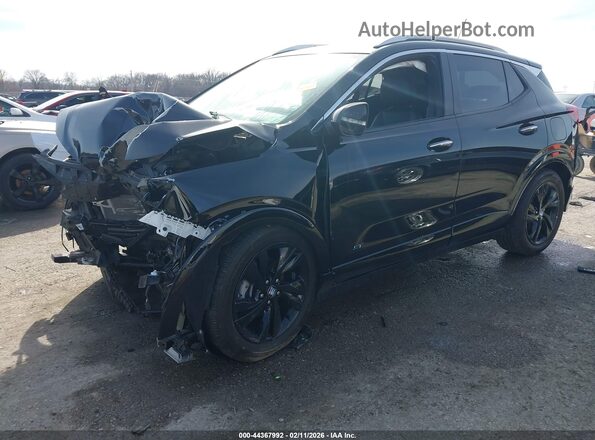 KL4AMDSL5SB081540 2025 BUICK ENCORE Black წინა მარცხენა ხედი სამი მეოთხედიდან
