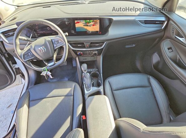 KL4AMDSL8RB204872 2024 BUICK ENCORE White Widok deski rozdzielczej