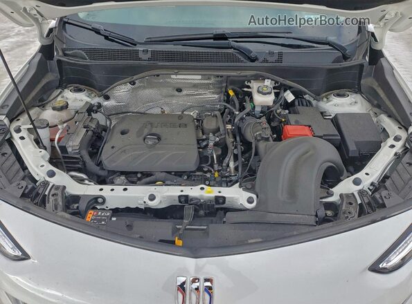 KL4AMFSL4RB005524 2024 BUICK ENCORE White Widok komory silnika