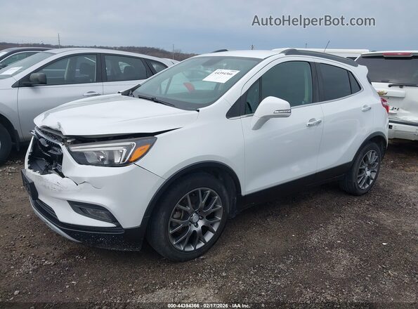 KL4CJ1SB0HB024128 2017 BUICK ENCORE White Front left