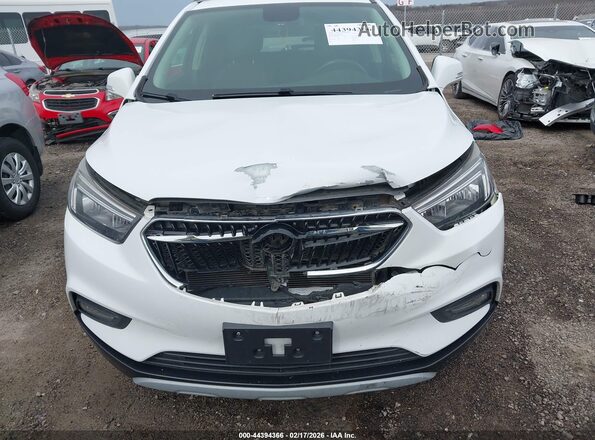 KL4CJ1SB0HB024128 2017 BUICK ENCORE White Instrument cluster view