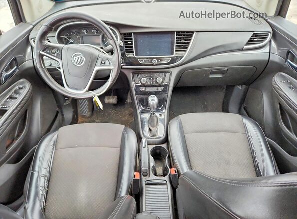 KL4CJ1SB2KB741623 2019 BUICK ENCORE Red Вид щитка приладів