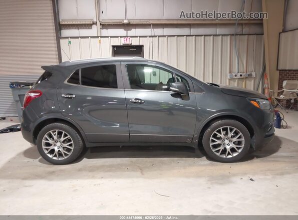 KL4CJ1SB5JB656029 2018 BUICK ENCORE Gray 