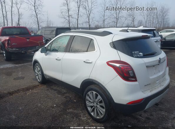 KL4CJ3SB8JB672706 2018 BUICK ENCORE White Tył lewy