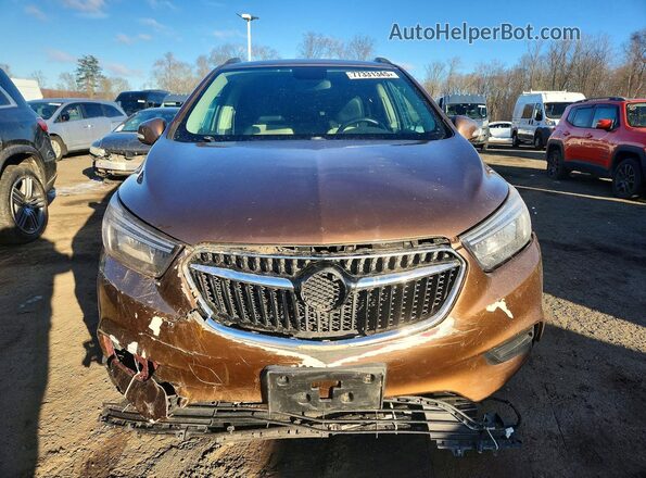 KL4CJASB0HB073264 2017 BUICK ENCORE Brown Вид спереду