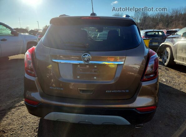 KL4CJASB0HB073264 2017 BUICK ENCORE Brown Вид ззаду