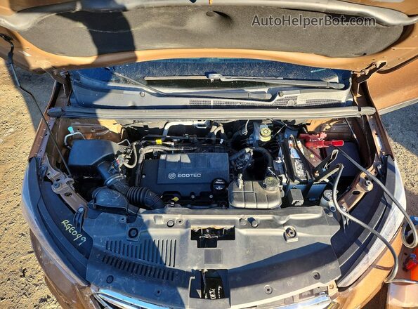 KL4CJASB0HB073264 2017 BUICK ENCORE Brown Вид підкапотного простору