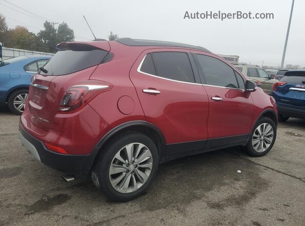 KL4CJASB4JB563373 2018 BUICK ENCORE Burgundy Հետևի աջ