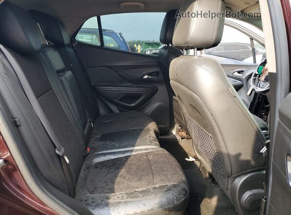 KL4CJASB4JB677311 2018 BUICK ENCORE Purple Rear seats view