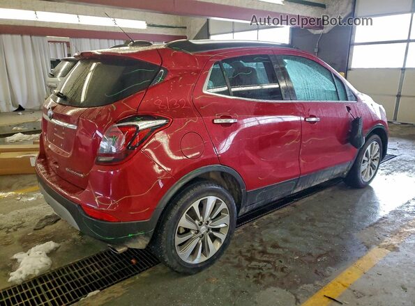 KL4CJASB8KB758779 2019 BUICK ENCORE Red 