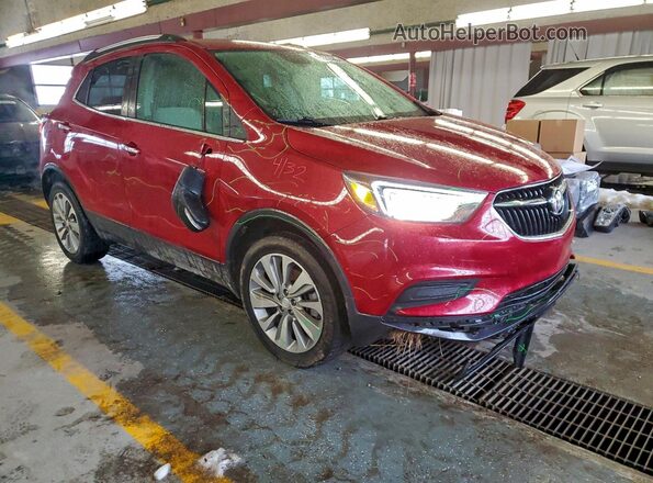 KL4CJASB8KB758779 2019 BUICK ENCORE Red 