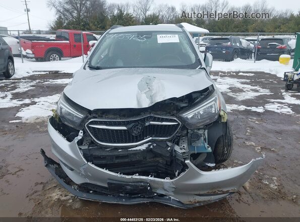KL4CJASB9JB692354 2018 BUICK ENCORE Silver Instrument cluster view