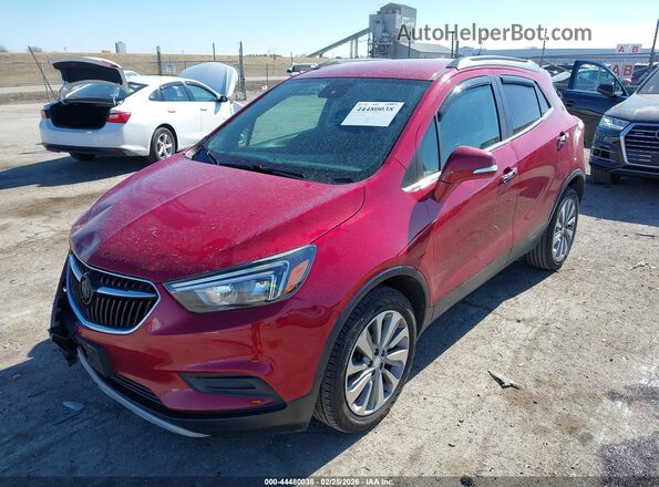 KL4CJASB9KB718811 2019 BUICK ENCORE Burgundy 