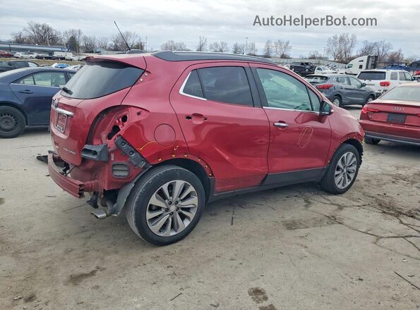 KL4CJASBXJB654857 2018 BUICK ENCORE Red Задня права чверть