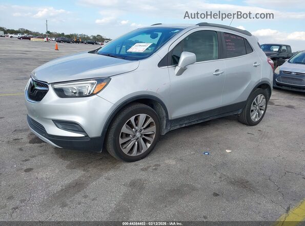KL4CJESB6LB319928 2020 BUICK ENCORE Silver Передня ліва чверть