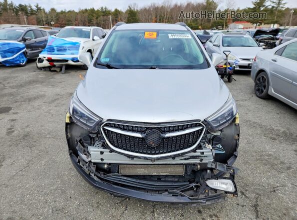 KL4CJGSBXJB627922 2018 BUICK ENCORE Silver Front view