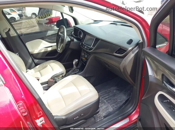 KL4CJGSM2KB750956 2019 BUICK ENCORE Красный Вид салона спереди