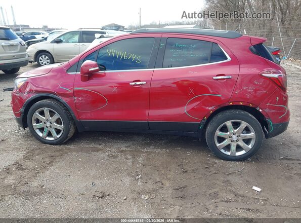 KL4CJGSM2KB750956 2019 BUICK ENCORE Красный Панорамный вид салона 360°