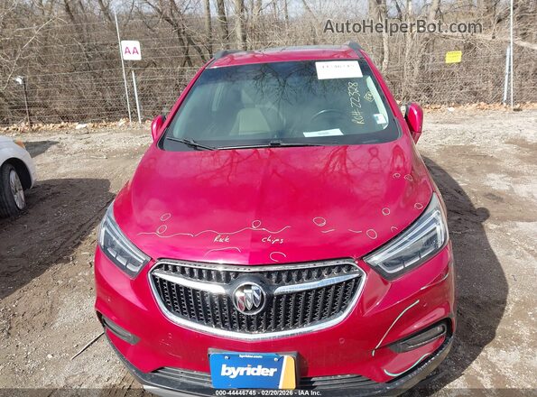 KL4CJGSM2KB750956 2019 BUICK ENCORE Красный Вид щитка приборов