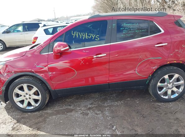 KL4CJGSM2KB750956 2019 BUICK ENCORE Красный 