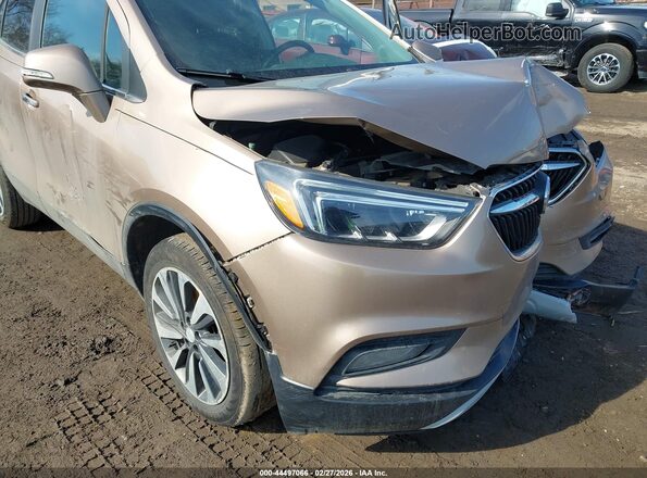 KL4CJGSM7KB856352 2019 BUICK ENCORE Золотой Вид спереди