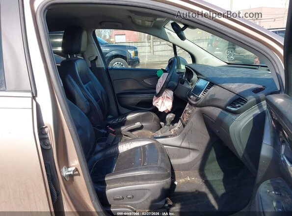 KL4CJGSM7KB856352 2019 BUICK ENCORE Золотой Вид салона спереди