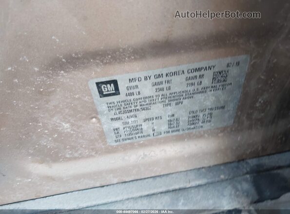 KL4CJGSM7KB856352 2019 BUICK ENCORE Золотой Вид подкапотного пространства