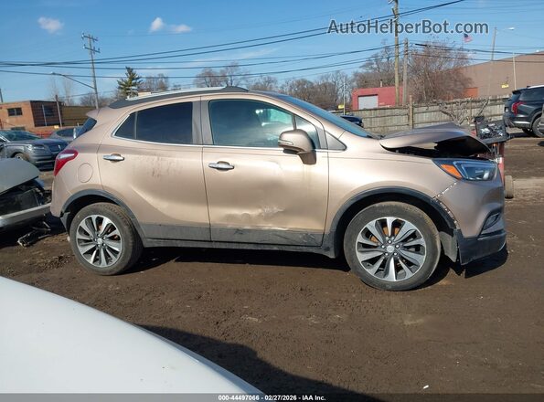 KL4CJGSM7KB856352 2019 BUICK ENCORE Золотой Вид задней части салона