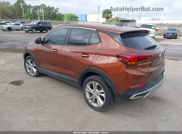 KL4MMBS2XMB091475 2021 BUICK ENCORE Orange Rear left