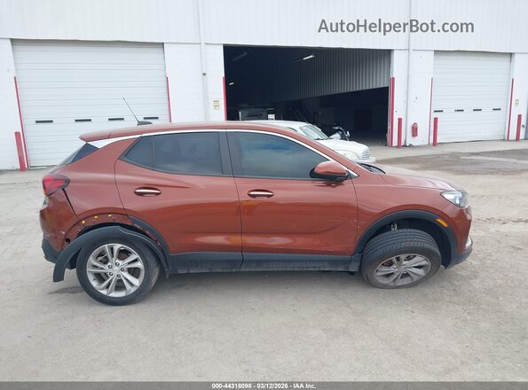 KL4MMBS2XMB091475 2021 BUICK ENCORE Orange Front view