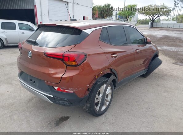 KL4MMBS2XMB091475 2021 BUICK ENCORE Orange Rear right