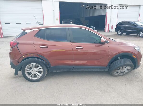 KL4MMBS2XMB091475 2021 BUICK ENCORE Orange Rear interior view