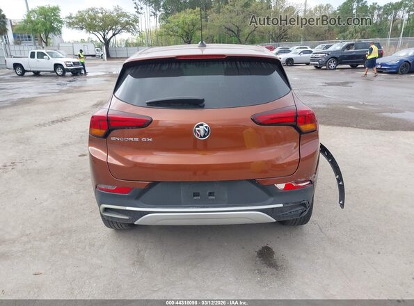 KL4MMBS2XMB091475 2021 BUICK ENCORE Orange 