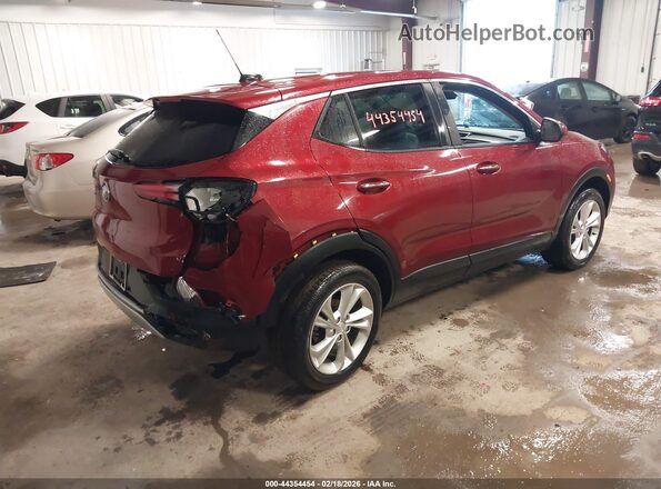 KL4MMCSL0NB025856 2022 BUICK ENCORE Красный Задняя правая четверть