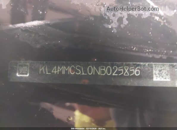 KL4MMCSL0NB025856 2022 BUICK ENCORE Красный Вид подкапотного пространства