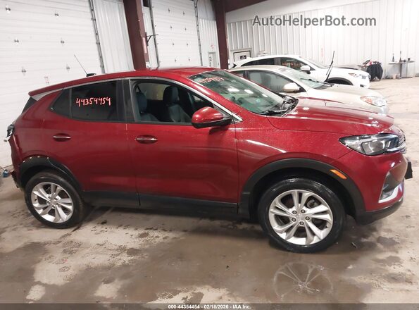 KL4MMCSL0NB025856 2022 BUICK ENCORE Красный Вид задней части салона