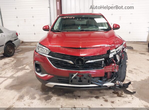 KL4MMCSL0NB025856 2022 BUICK ENCORE Красный Вид щитка приборов