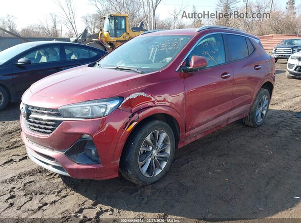 KL4MMDSL2NB135197 2022 BUICK ENCORE Red Vista tres cuartos delantera izquierda
