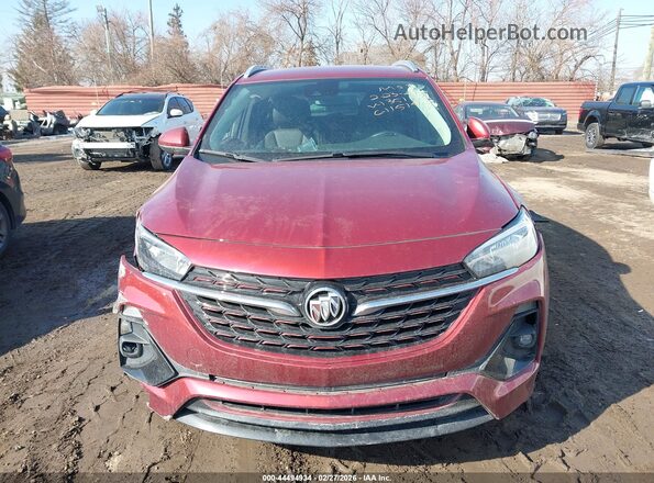 KL4MMDSL2NB135197 2022 BUICK ENCORE Red Vista del cuadro de instrumentos