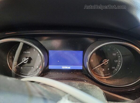 KL4MMDSL5NB046255 2022 BUICK ENCORE White Widok zestawu wskaźników