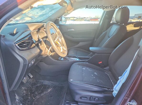 KL4MMDSL7NB015525 2022 BUICK ENCORE Gray Widok wnętrza z przodu