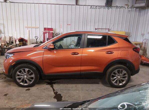 KL4MMESL7NB019189 2022 BUICK ENCORE Orange 