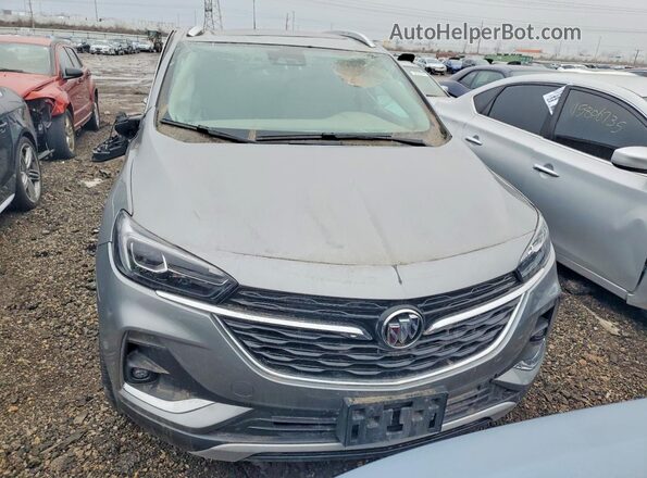 KL4MMGSLXPB131449 2023 BUICK ENCORE Gray Front view