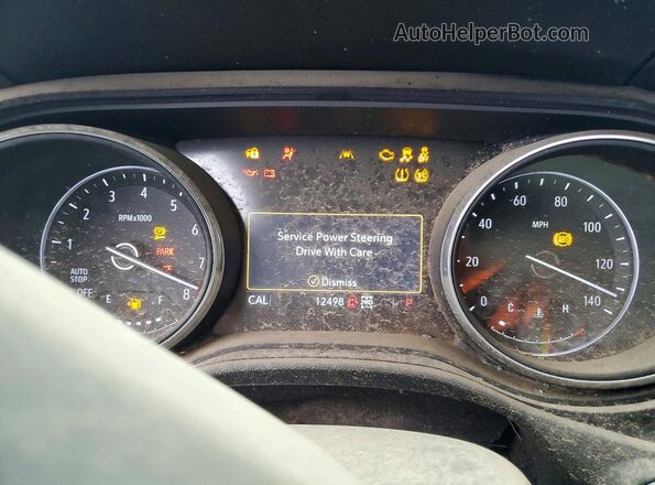 KL4MMGSLXPB131449 2023 BUICK ENCORE Gray Instrument cluster view