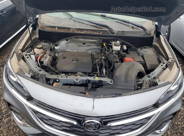 KL4MMGSLXPB131449 2023 BUICK ENCORE Gray Engine compartment view