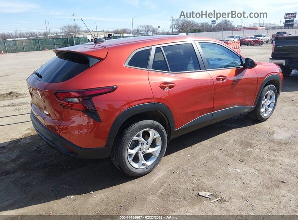 KL77LFE26RC019177 2024 CHEVROLET TRAX Red Հետևի աջ