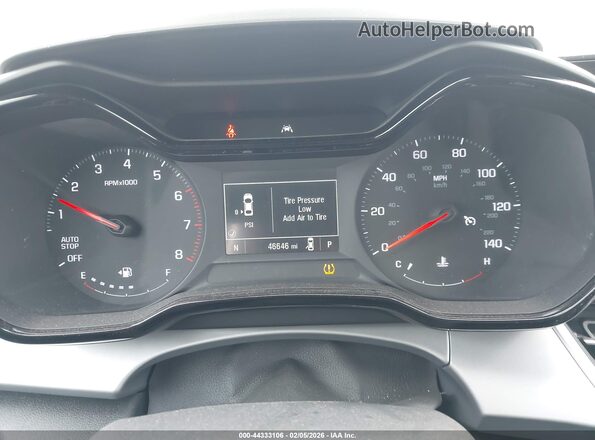 KL77LFEP2SC112120 2025 CHEVROLET TRAX White Rear seats view